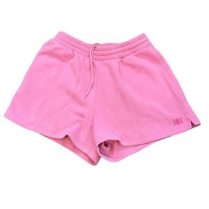 HIIT pink sweat shorts
